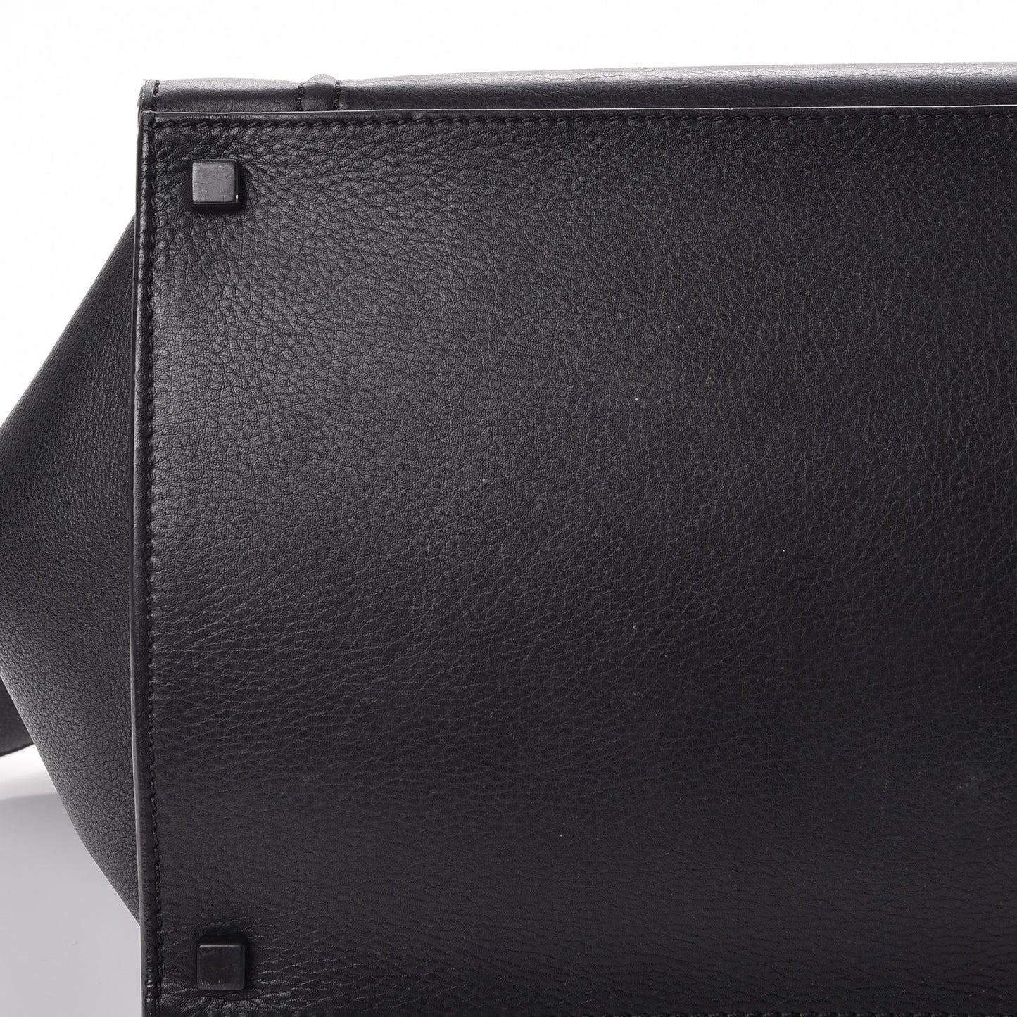 Supple Calfskin Medium Phantom Luggage Black