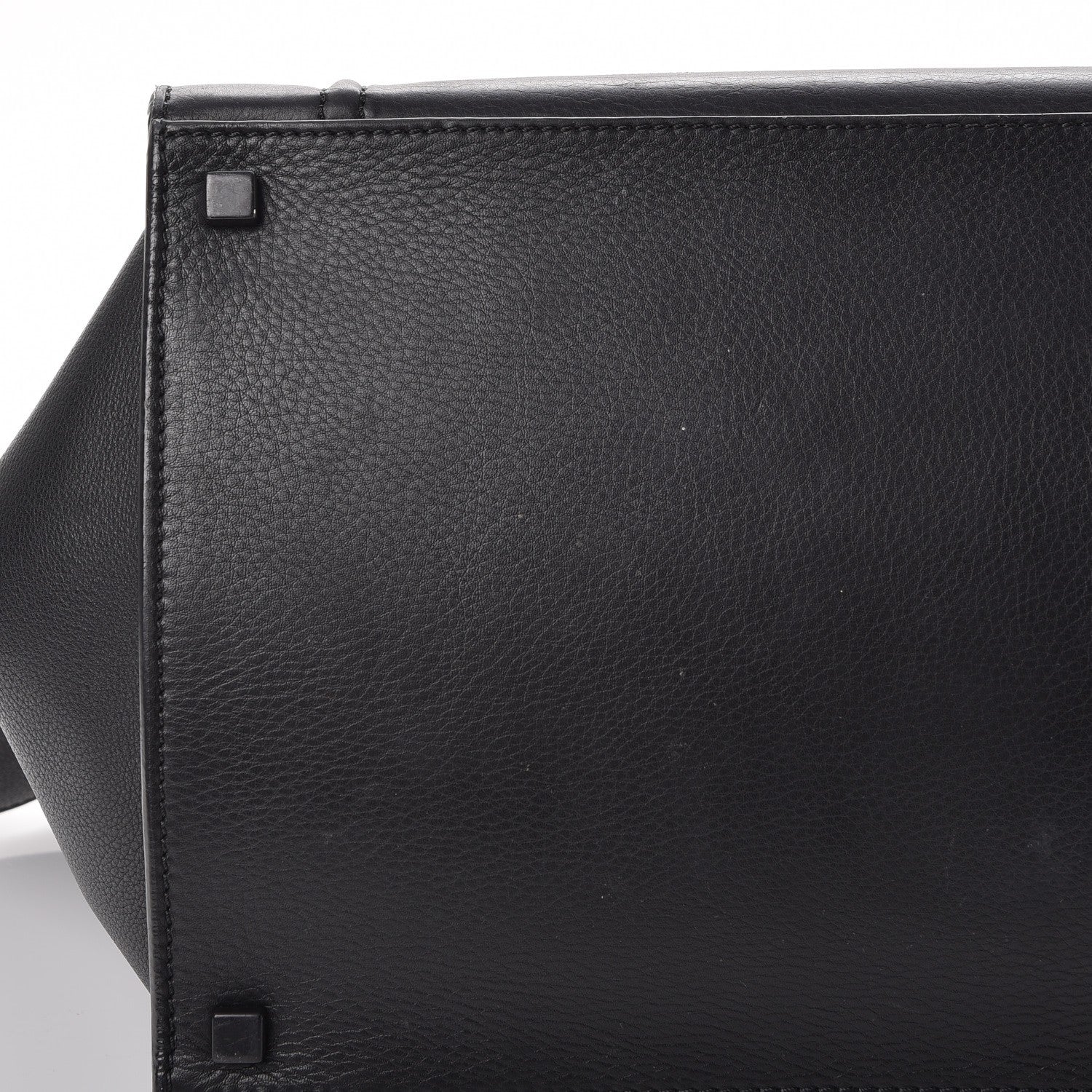 Celine Supple Calfskin Medium Phantom Luggage Black 10 of 13