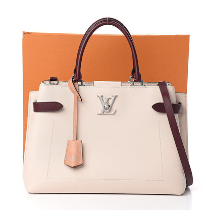 Louis Vuitton Calfskin Lockme Day Rose Silk Quartz Calla 10 of 10