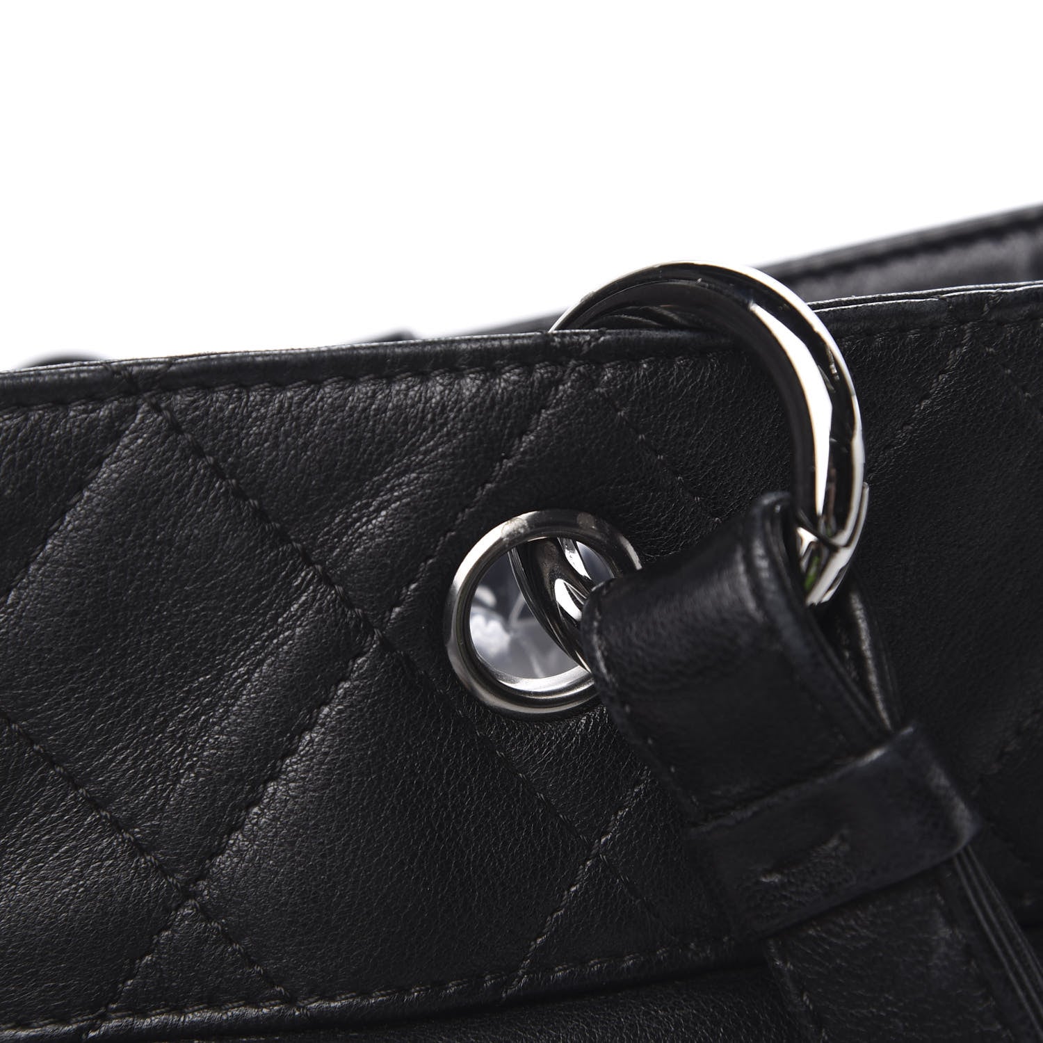 Chanel Lambskin CC Shoulder Bag Black 11 of 11