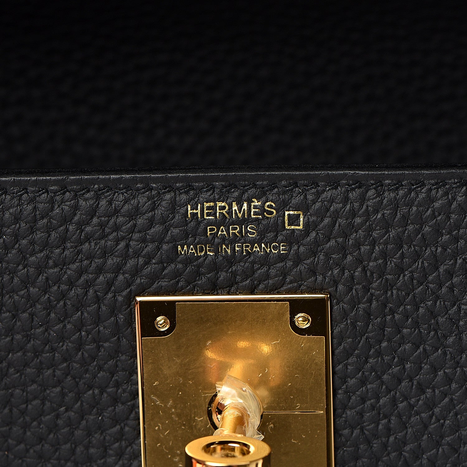 Hermes Togo Matte Alligator Kelly Retourne Touch 28 Black 17 of 39