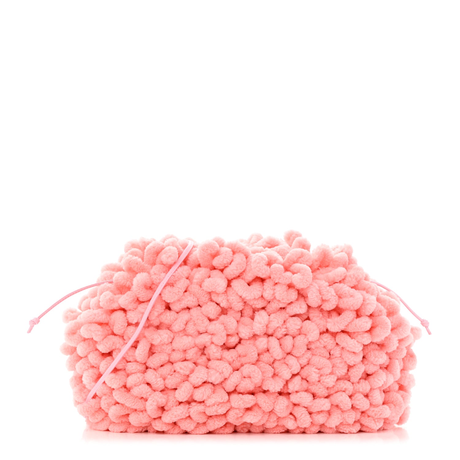 Bottega Veneta Chenille The Mini Pouch Pink 1 of 14