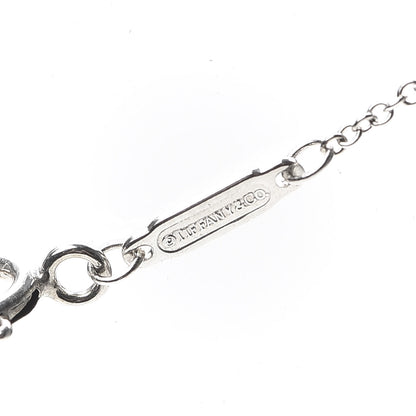 Tiffany Sterling Silver Small T Smile Pendant Necklace 4 of 5
