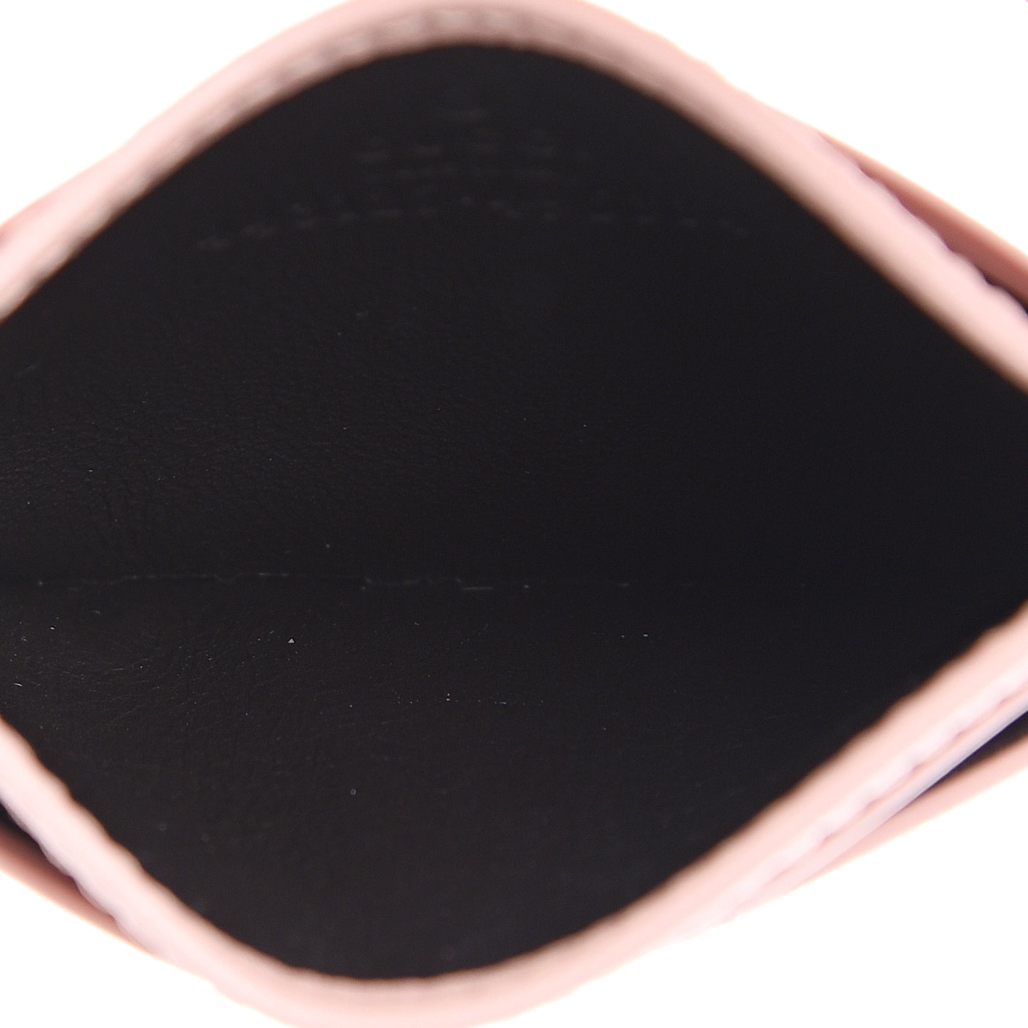 Calfskin Matelasse GG Marmont Card Holder Perfect Pink