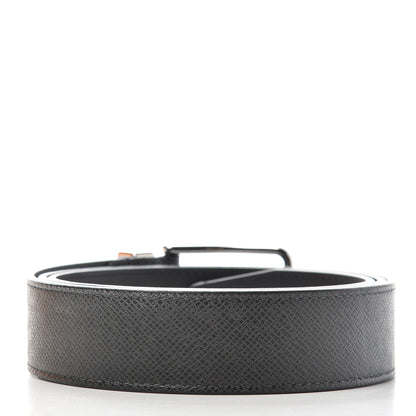 Louis Vuitton Taiga 35mm Pont Neuf Belt 110 44 Ardoise 2 of 9