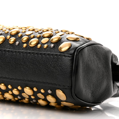 Gucci Calfskin Studded Small Re(Belle) Crossbody Bag Black 10 of 10