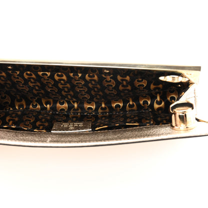 Gucci Metallic Calfskin Britt Clutch Gold 5 of 10