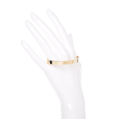 Cartier 18K Yellow Gold LOVE Bracelet 17 2 of 7