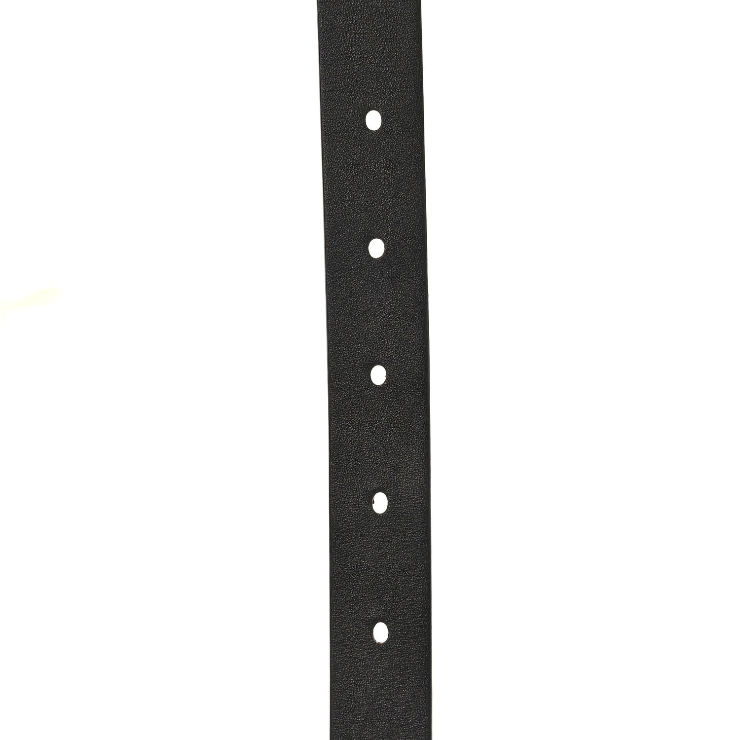 Christian Dior Calfskin Saddle Belt 75 30 Black 5 of 6