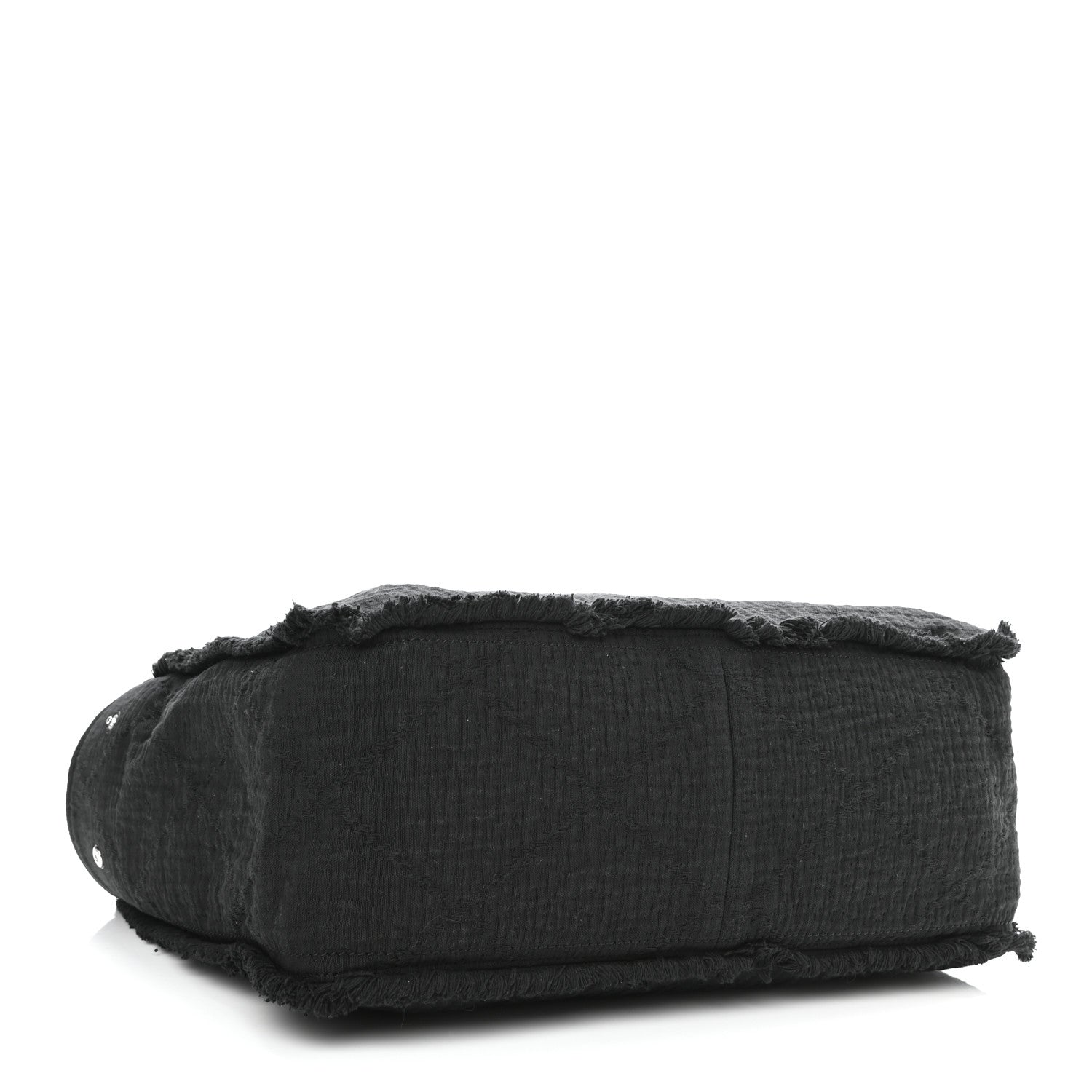 Chanel Canvas Extra Large Double Face Shopping Tote Black 3 of 7
