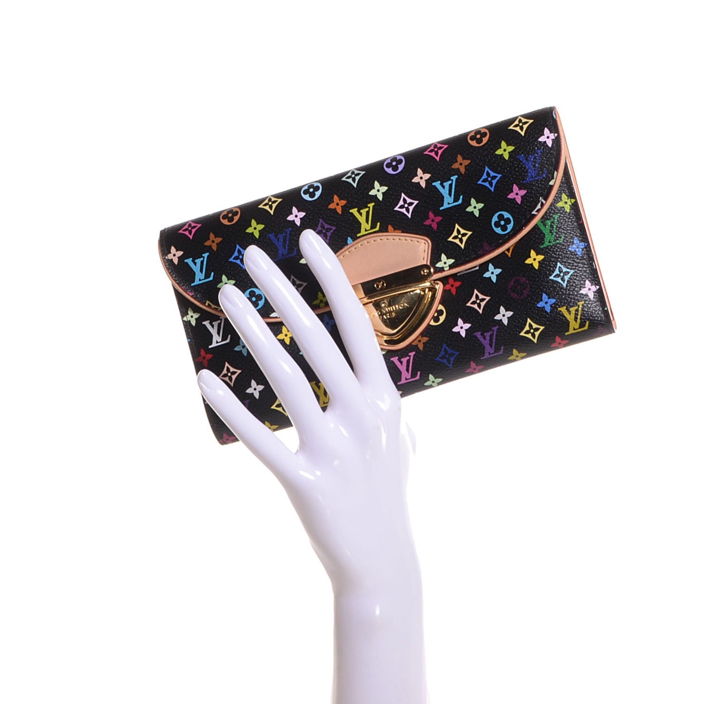 Monogram Multicolor Eugenie Wallet Black