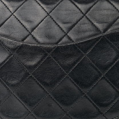 Chanel Lambskin Quilted Medium Double Flap Black 4 of 16