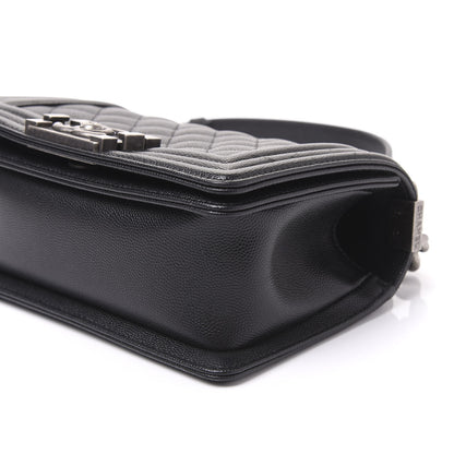 Chanel Caviar Quilted Small Boy Flap Black 7 of 9