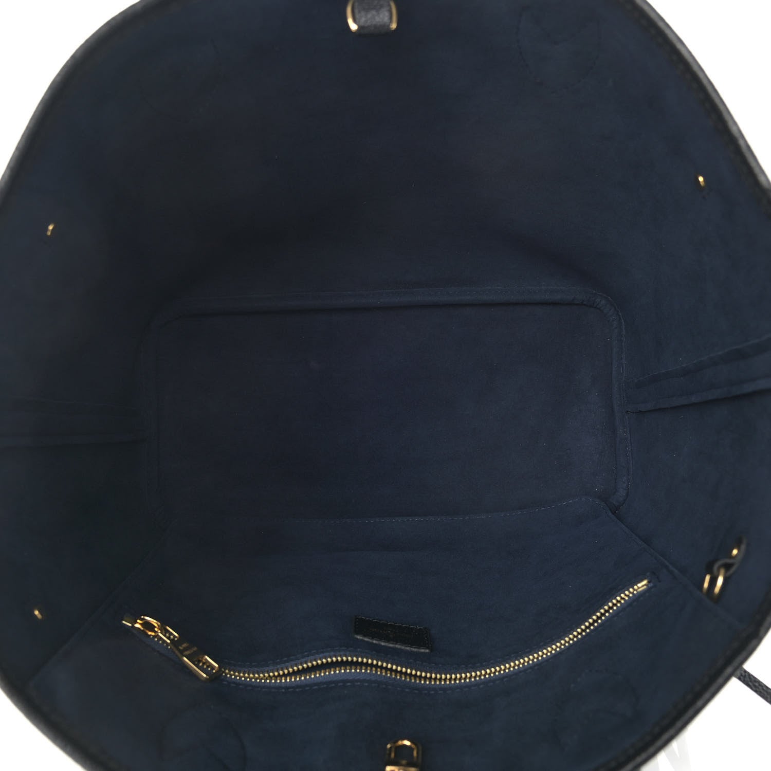 Louis Vuitton Empreinte Monogram Giant Neverfull MM Black 6 of 11