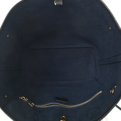 Louis Vuitton Empreinte Monogram Giant Neverfull MM Black 6 of 11