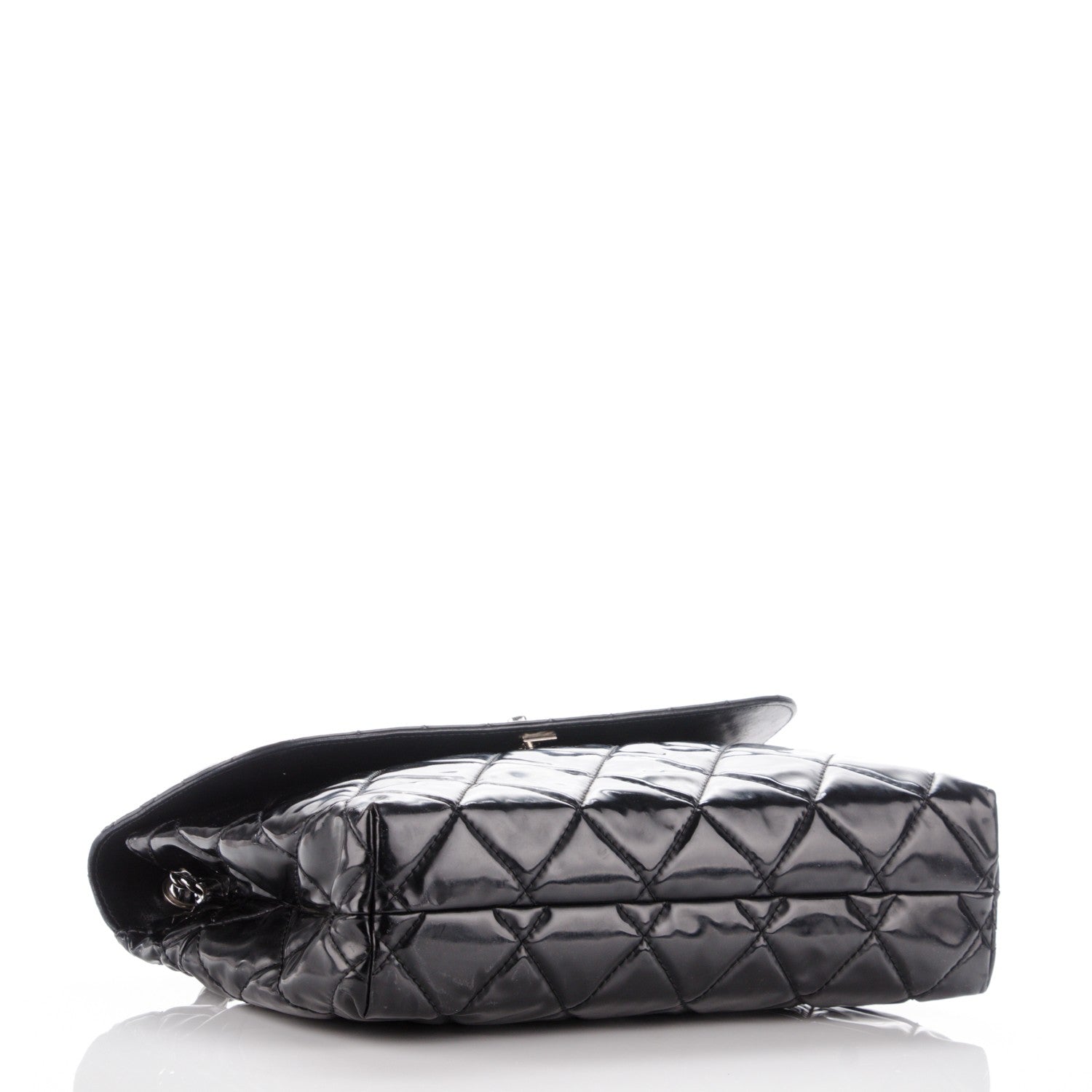 Chanel Vinyl Quilted In the Business Flap Bag Black 5 of 11