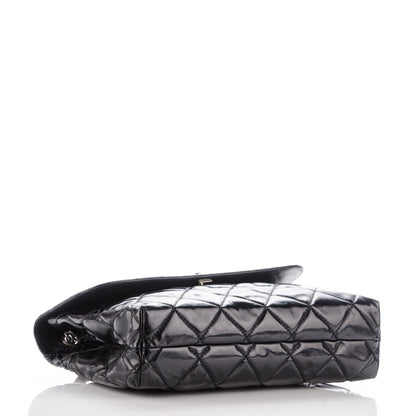 Chanel Vinyl Quilted In the Business Flap Bag Black 5 of 11