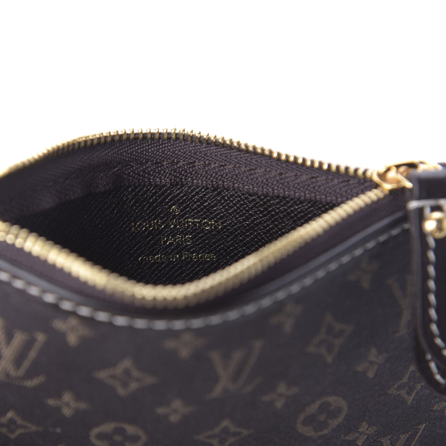 Idylle Key Pouch Fusain