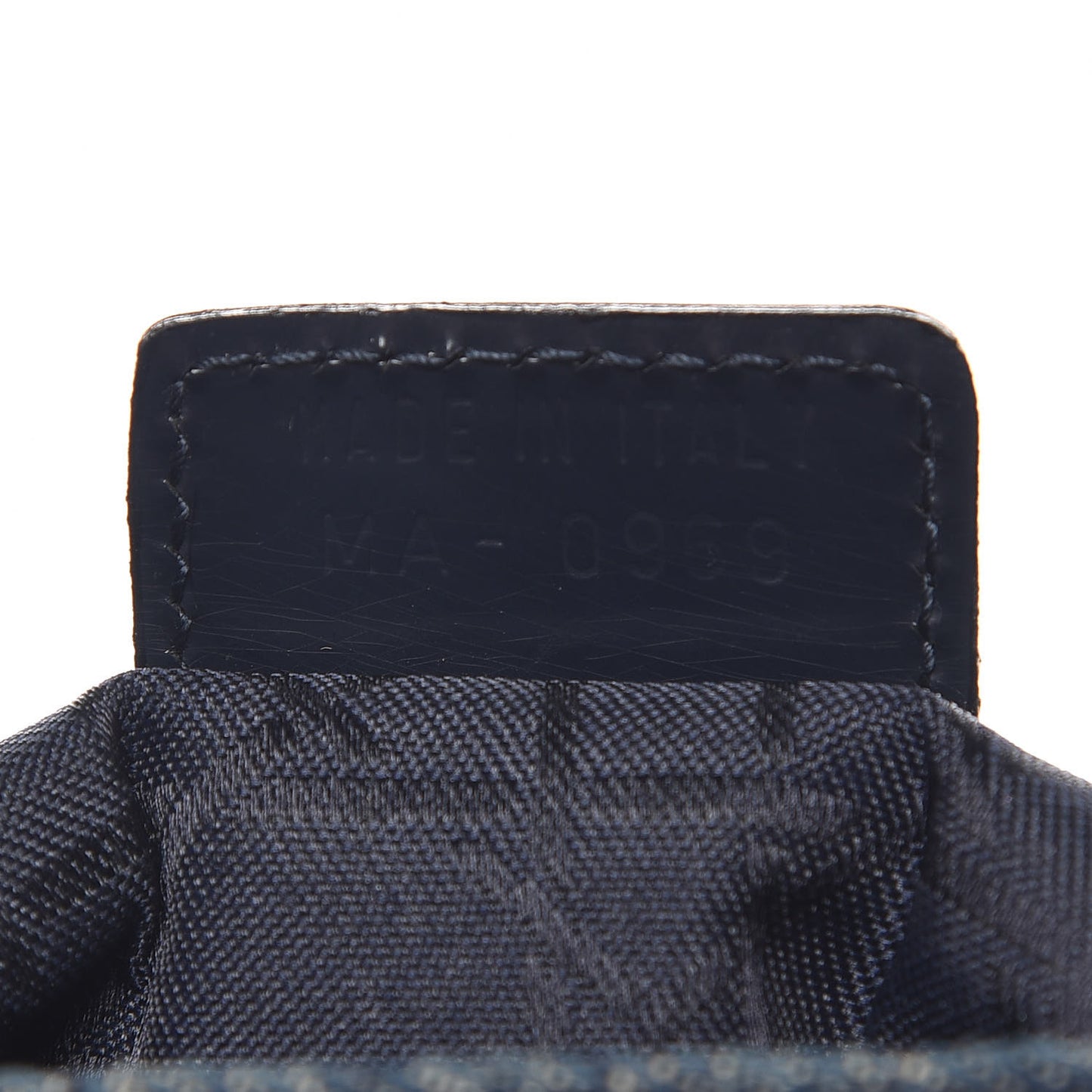 Denim Cannage Large Lady Dior Tote Blue