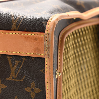 Louis Vuitton Monogram Sac Chien 40 Pet Carrier 14 of 14