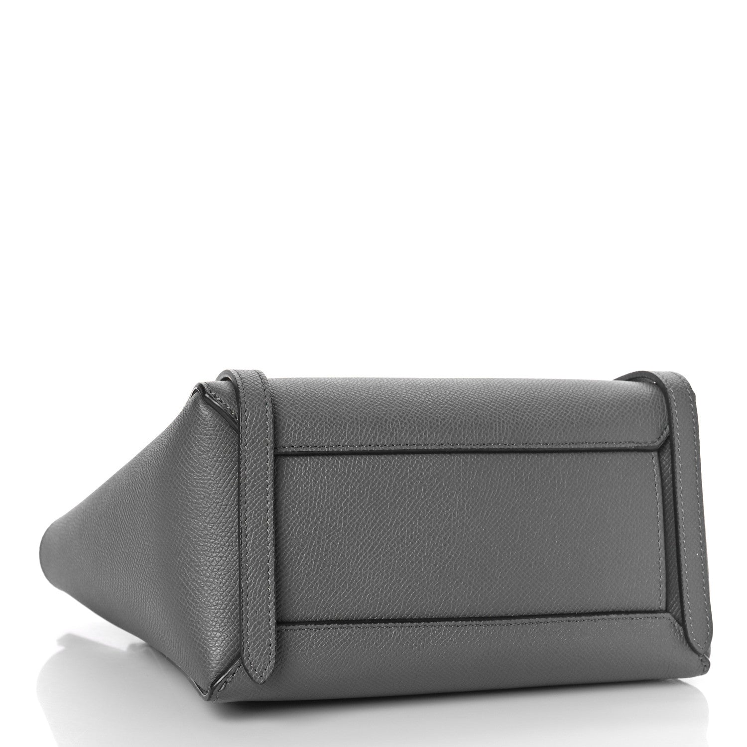 Celine Grained Calfskin Nano Belt Bag Grey 3 of 9
