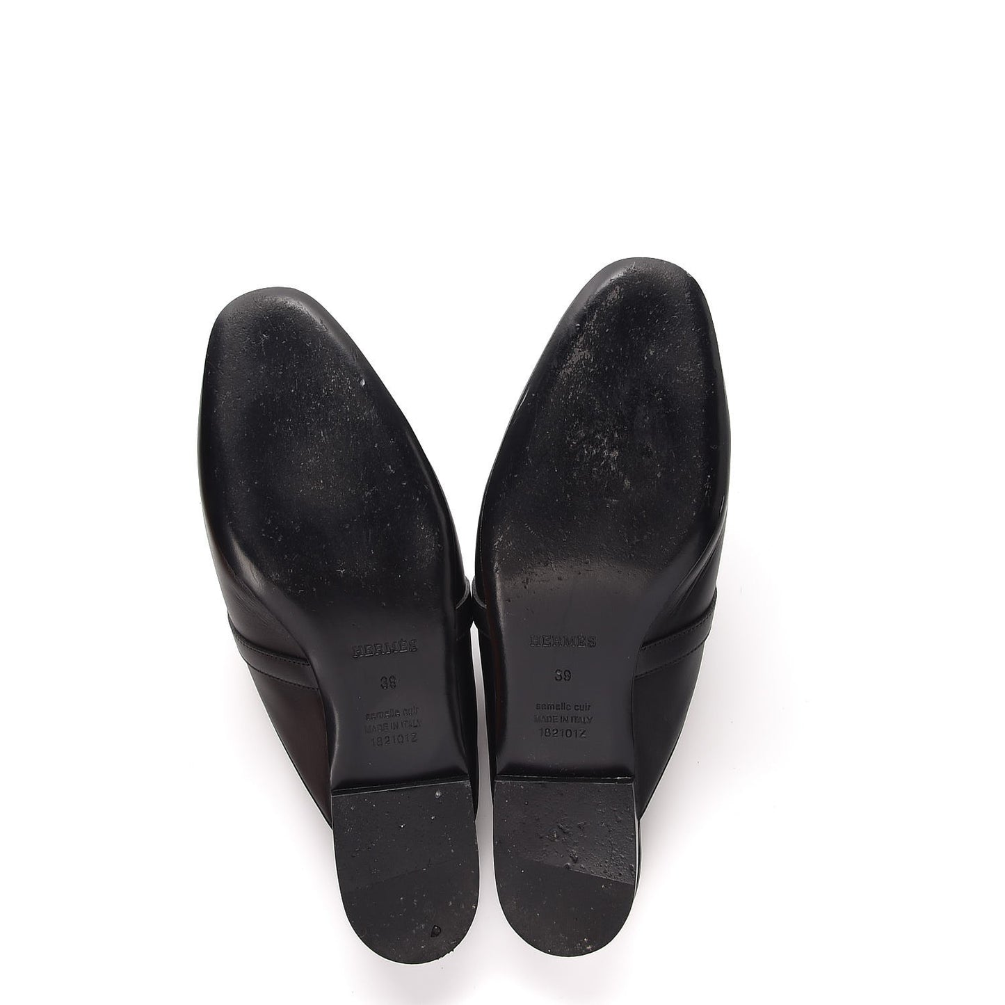 Calfskin Oz Mules 39 Black