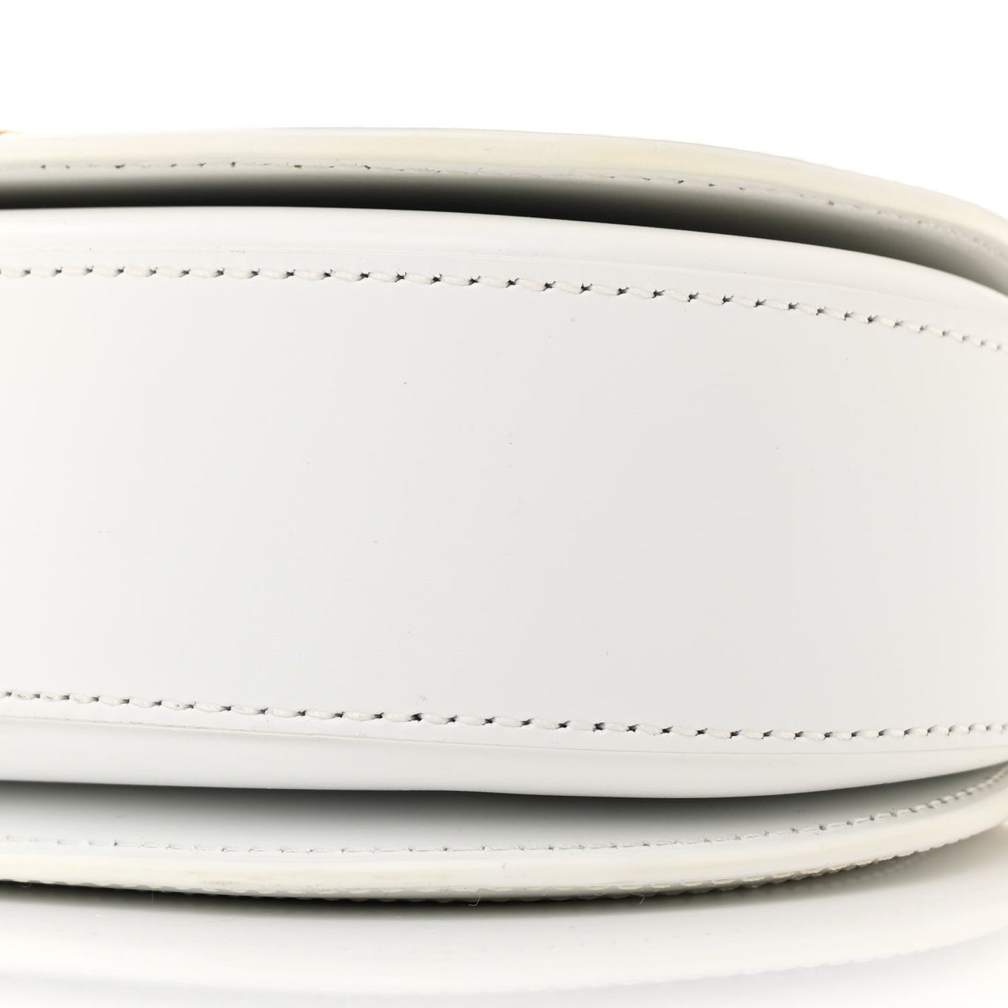 Calfskin Medium Greca Goddess Shoulder Bag White