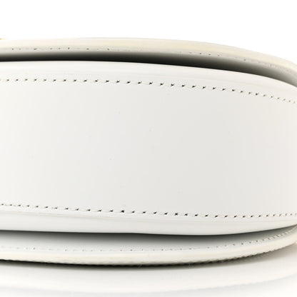 Versace Calfskin Medium Greca Goddess Shoulder Bag White 9 of 12