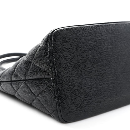Chanel Caviar Quilted Medallion Tote Black 9 of 10