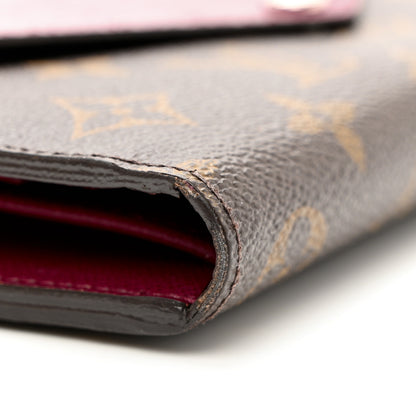 Louis Vuitton Monogram Epi Marie-Lou Long Wallet Fuchsia 7 of 9
