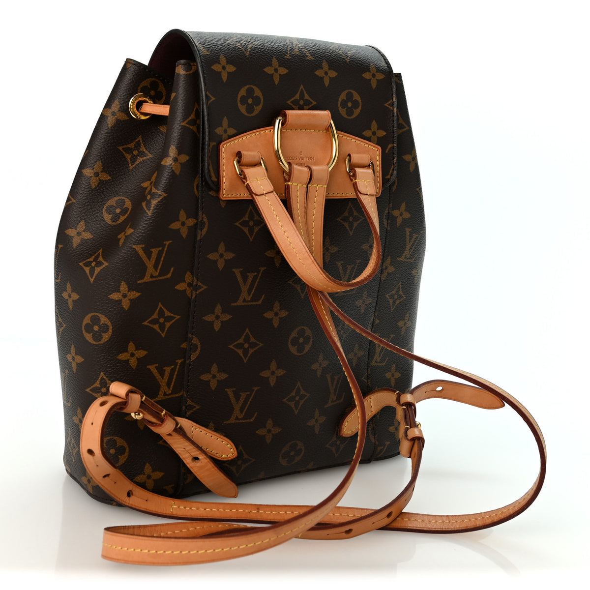 Louis Vuitton Monogram Montsouris NM Backpack 2 of 9
