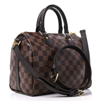 Louis Vuitton Damier Ebene Speedy Bandouliere 25 2 of 9