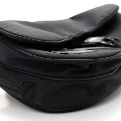 Christian Dior X MYSTERY RANCH Cordura Nylon Calfskin Saddle Messenger Bag Black 8 of 11