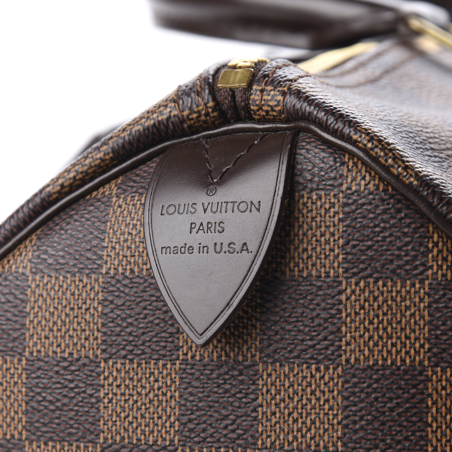 Louis Vuitton Damier Ebene Speedy 35 8 of 9