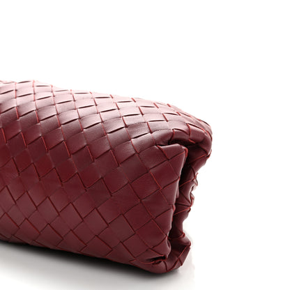 Bottega Veneta Nappa Maxi Intrecciato The Pouch Oversized Clutch Bordeaux 10 of 10