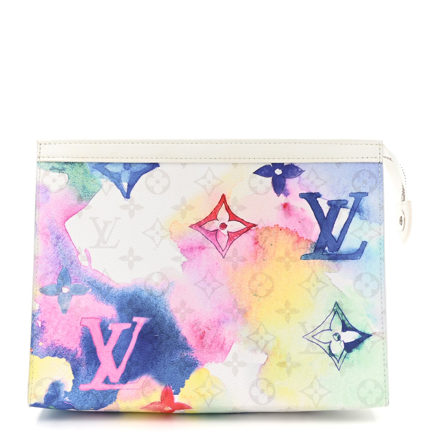 Louis Vuitton Monogram Watercolor Pochette Voyage MM Multicolor 1 of 13
