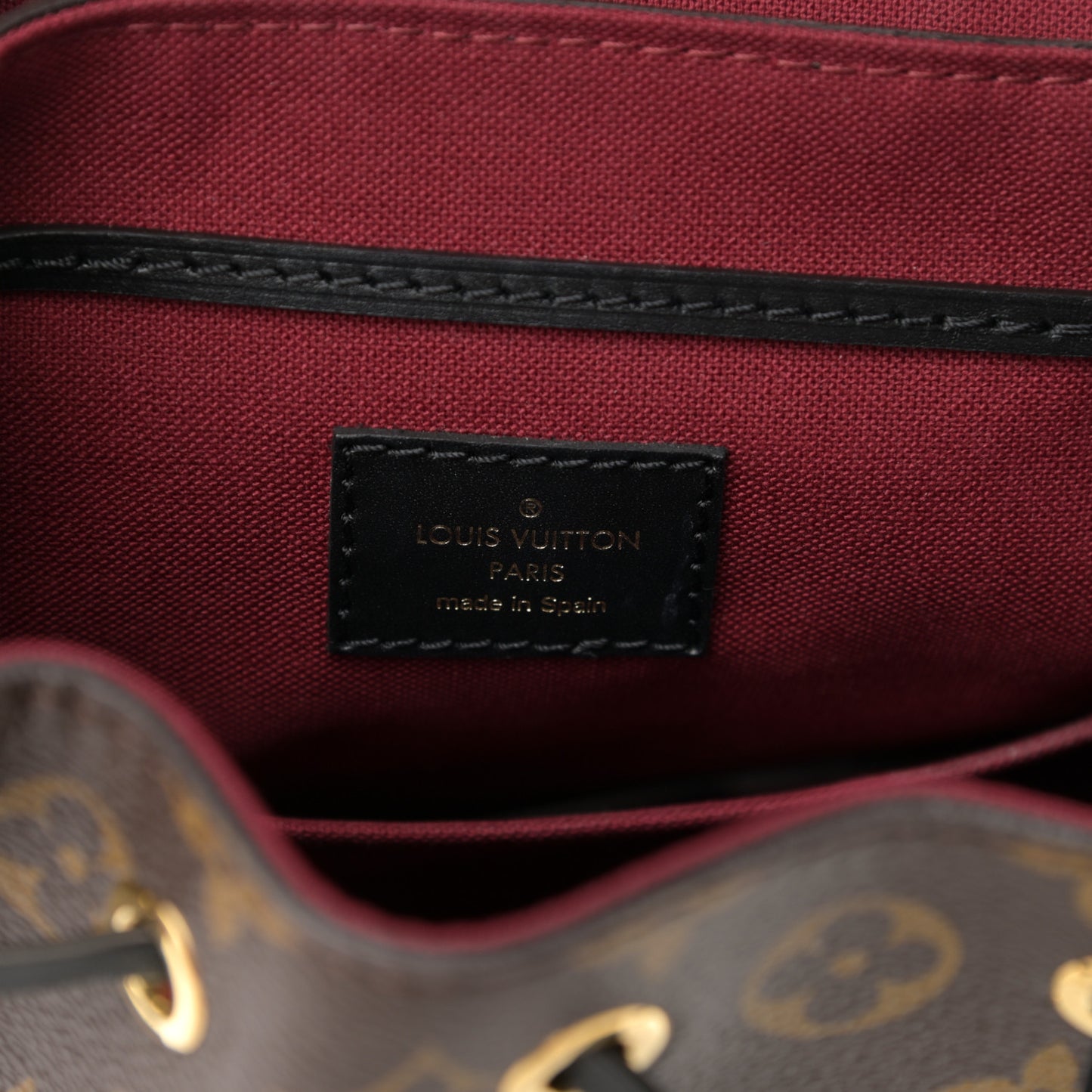 Monogram BB Montsouris NM Backpack Black