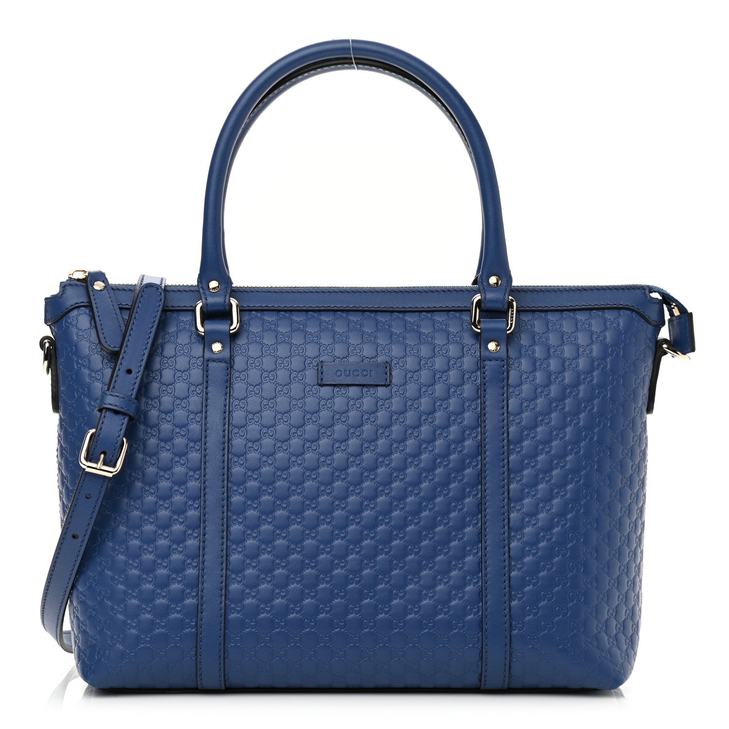 Gucci Soft Microguccissima Small Zippered Satchel Caspian 1 of 11