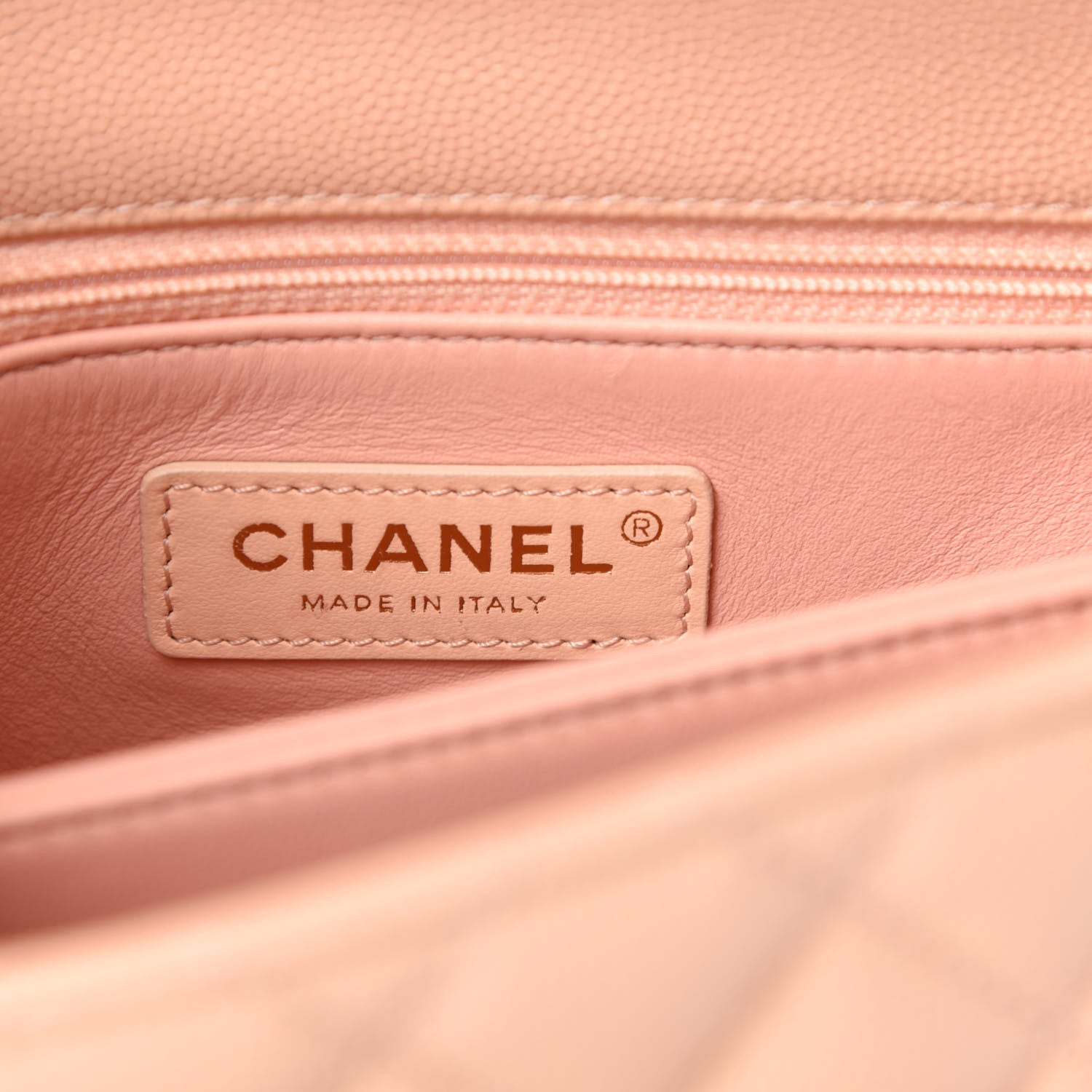 Chanel Caviar Quilted Small Coco Handle Flap Light Pink 8 of 10