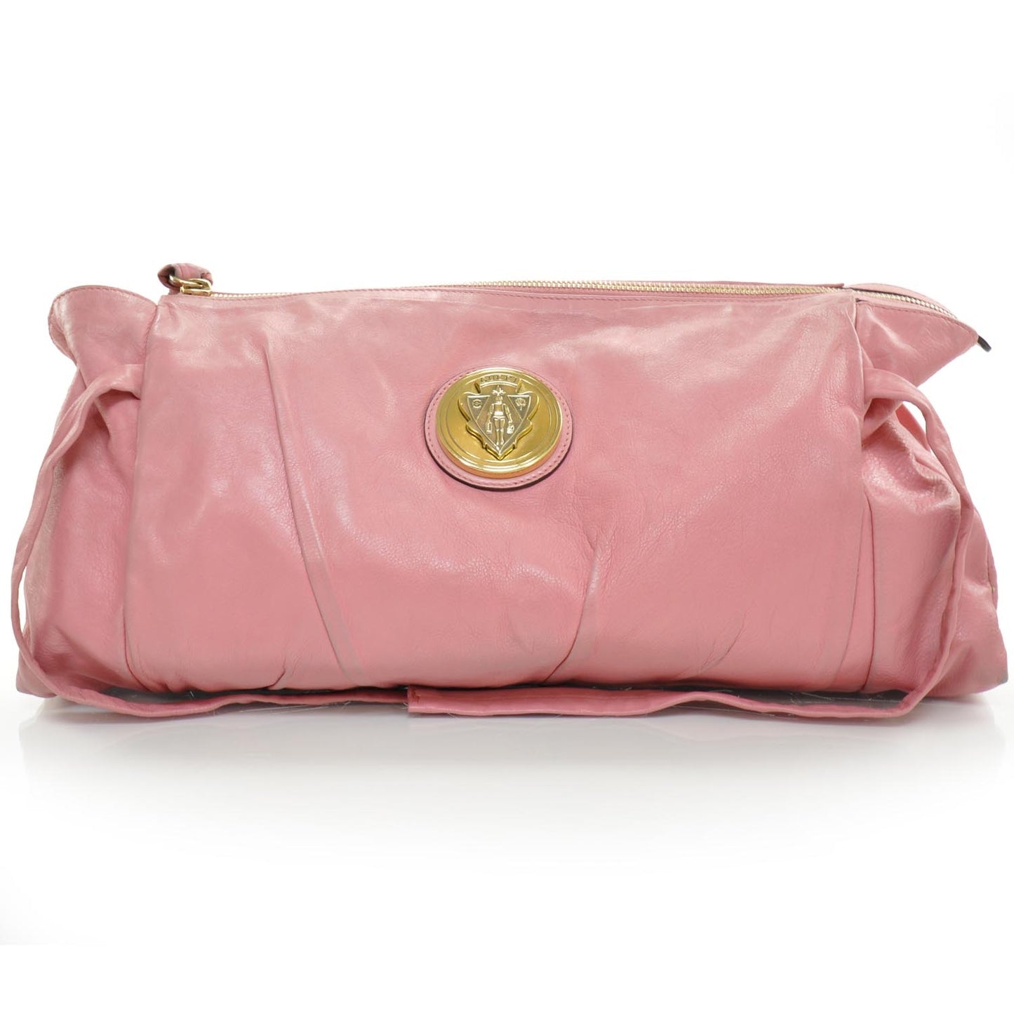 Leather Hysteria Clutch Pink