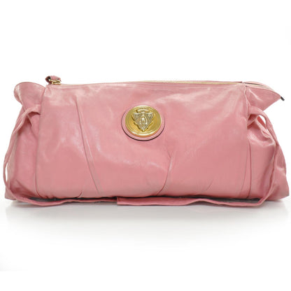 Gucci Leather Hysteria Clutch Pink 1 of 8