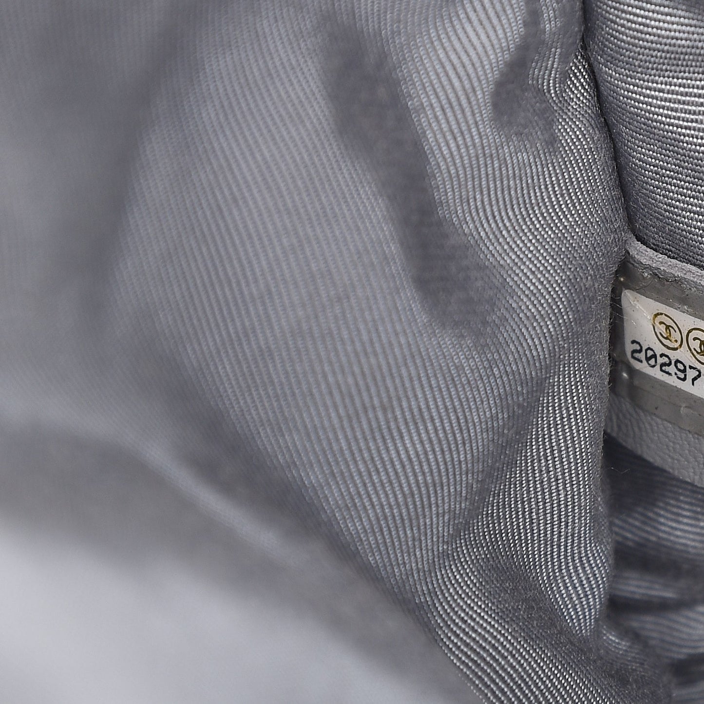 Caviar Quilted Large French Riviera Flap Dark Grey