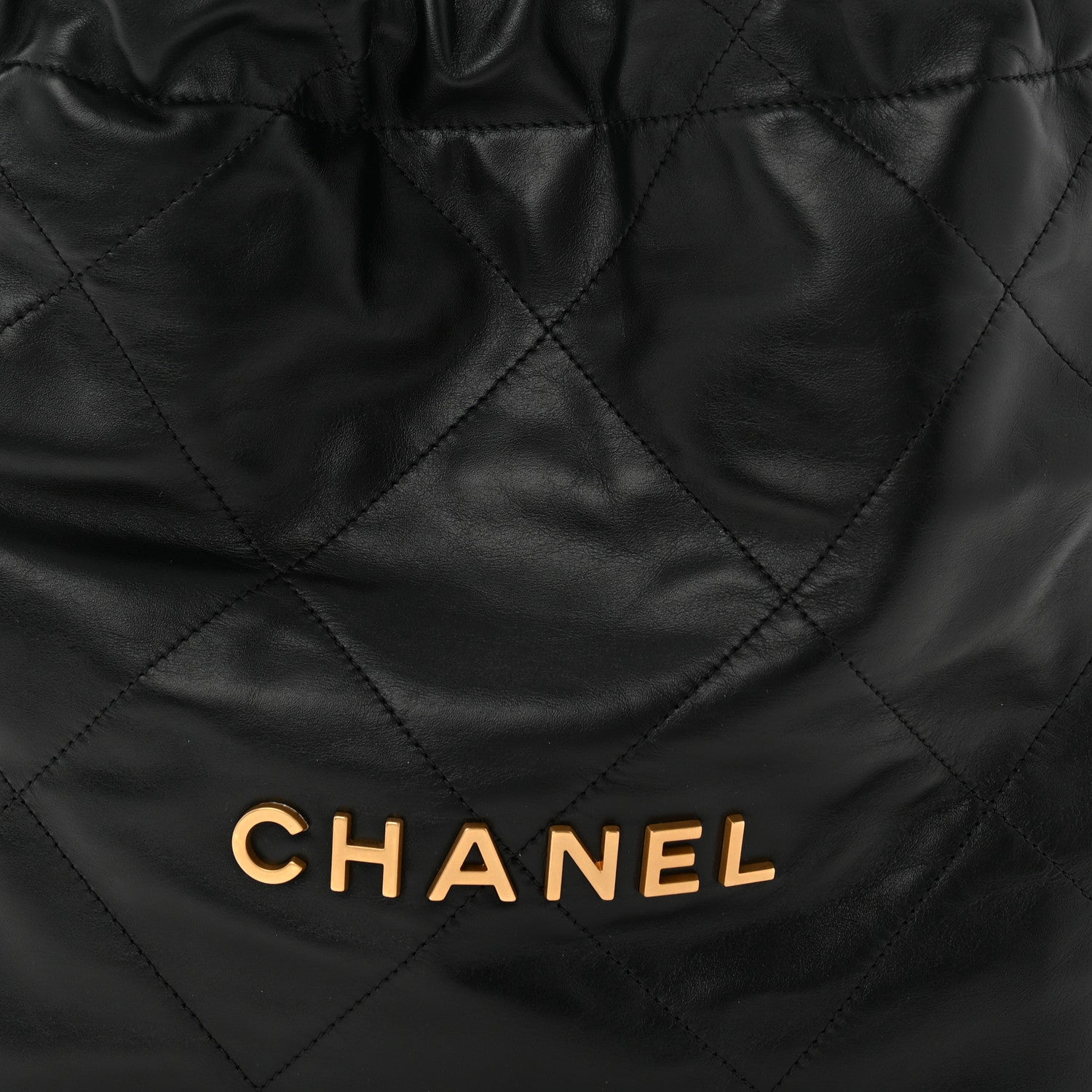 Chanel Shiny Calfskin Quilted Small Chanel 22 Black 17 of 21