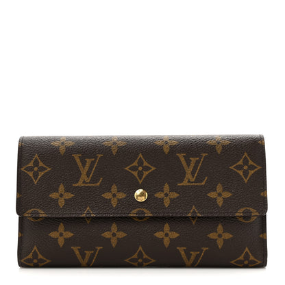 Louis Vuitton Monogram Porte Tresor International Wallet 1 of 9