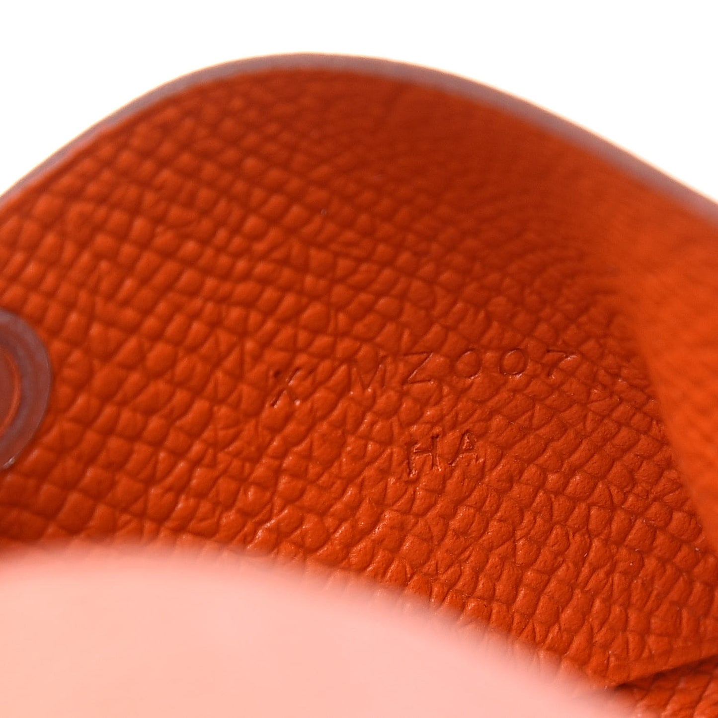 Epsom Calvi Card Case Orange