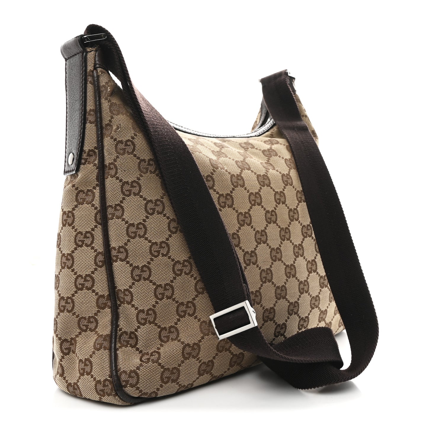 Monogram Messenger Bag Dark Brown