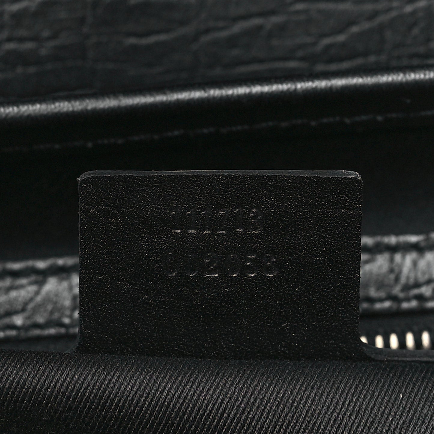 Monogram Bamboo Bullet Bag Black