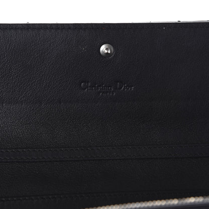 Christian Dior Patent Cannage Rendez-vous Chain Wallet Black 8 of 10