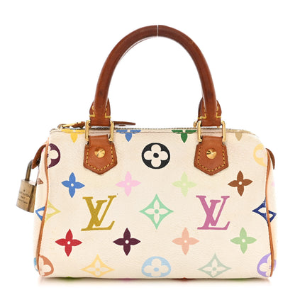 Louis Vuitton Monogram Multicolor Mini Sac HL Speedy White 1 of 12