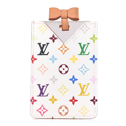 Louis Vuitton Monogram Multicolor Mirror and Case Pouch White 1 of 6